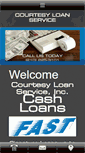Mobile Screenshot of courtesyloanservice.com